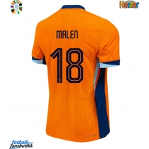 Nederland Donyell Malen #18 Hjemmedrakt EM 2024 Kortermet